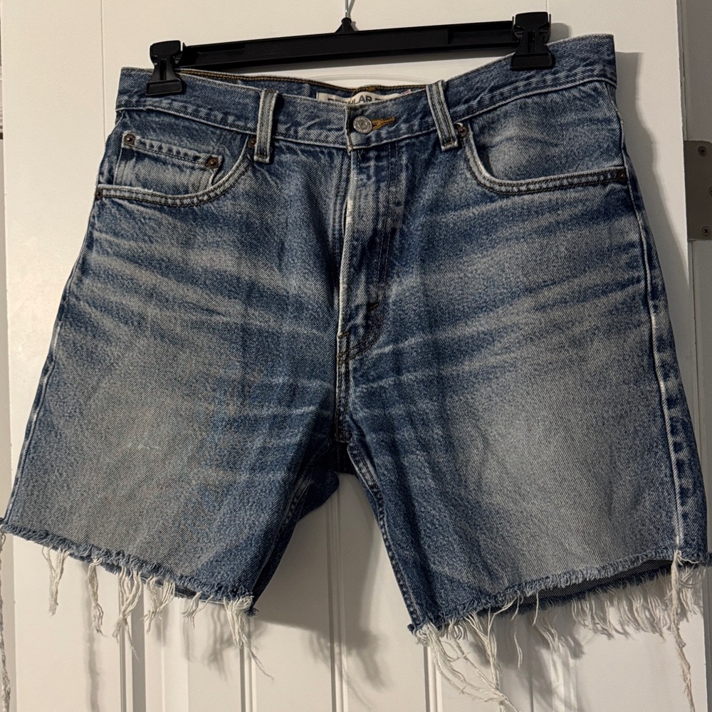 Vintage Levi's Classic Blue Distressed Jean Shorts